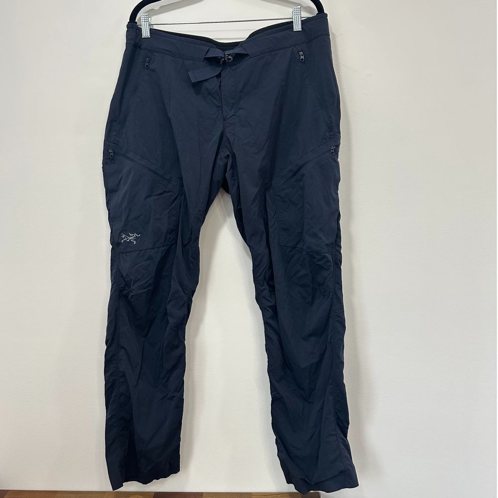 Arc'teryx Mens Pant Black 36 Outdoor Hiking Nylon Belt Gorpcore Palisade Tactile