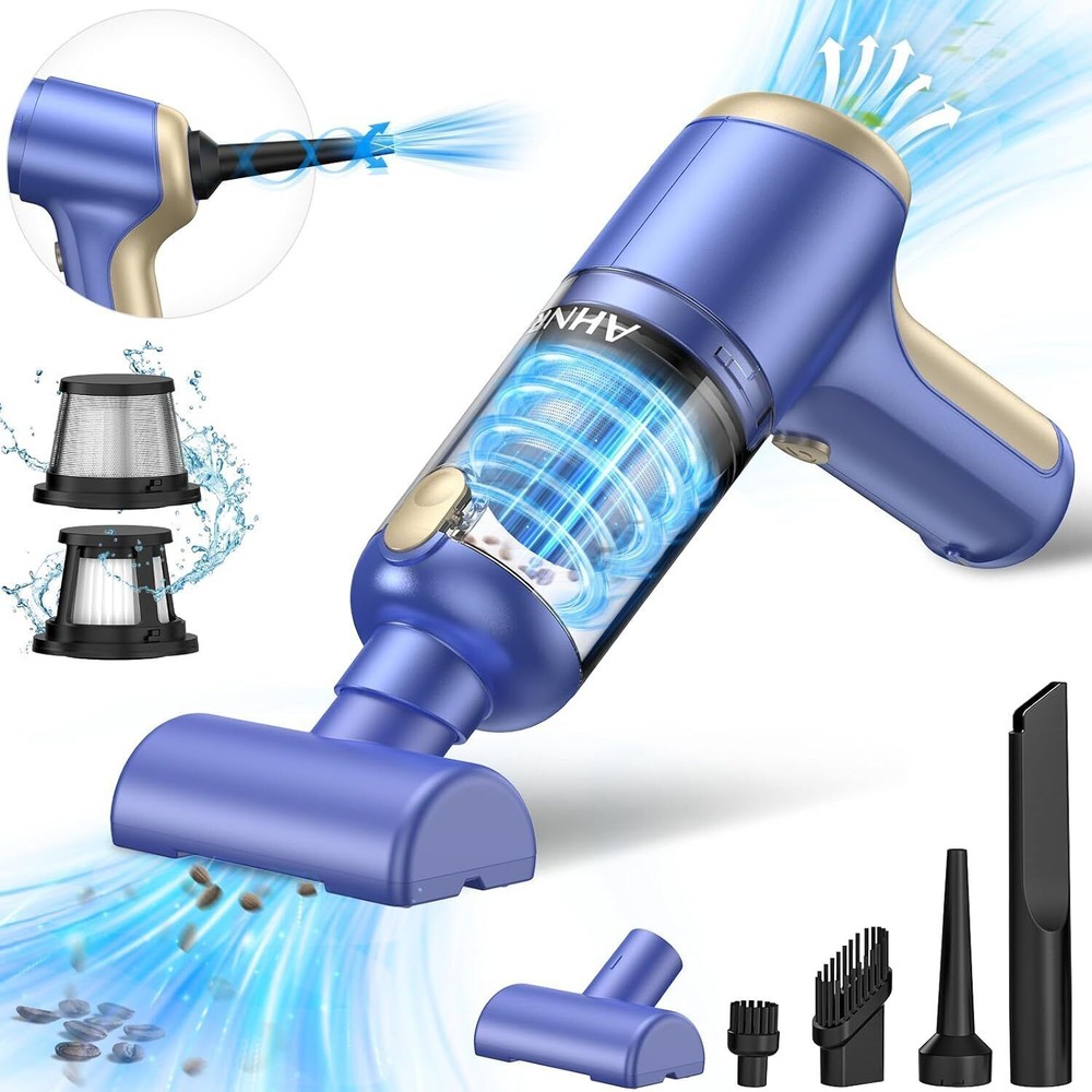 Handheld Car Vacuum Cleaner Cordless with Brushless Motor