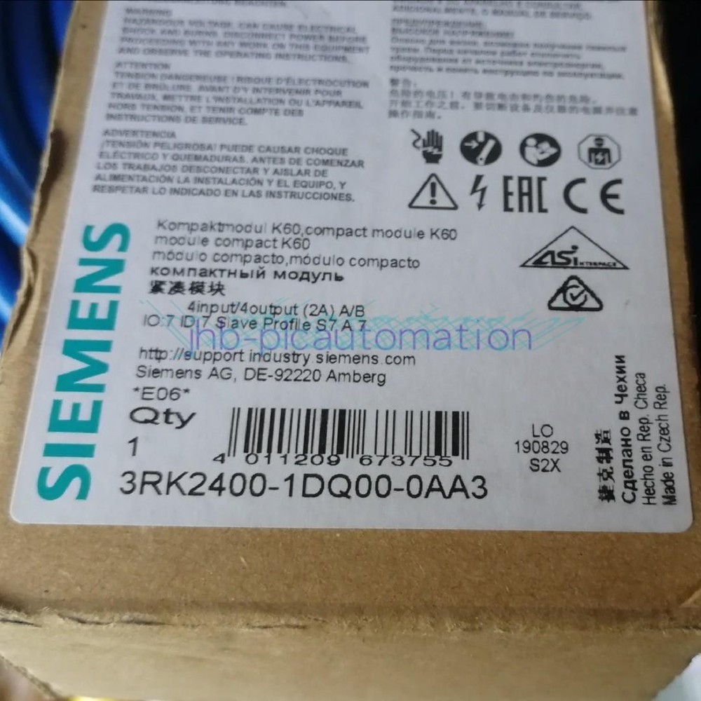 1PC NEW SIEMENS module 3RK2400-1DQ00-0AA3