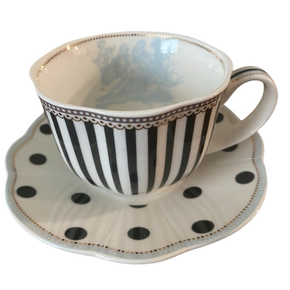 NEW - Grace's Teaware Mug With Saucer