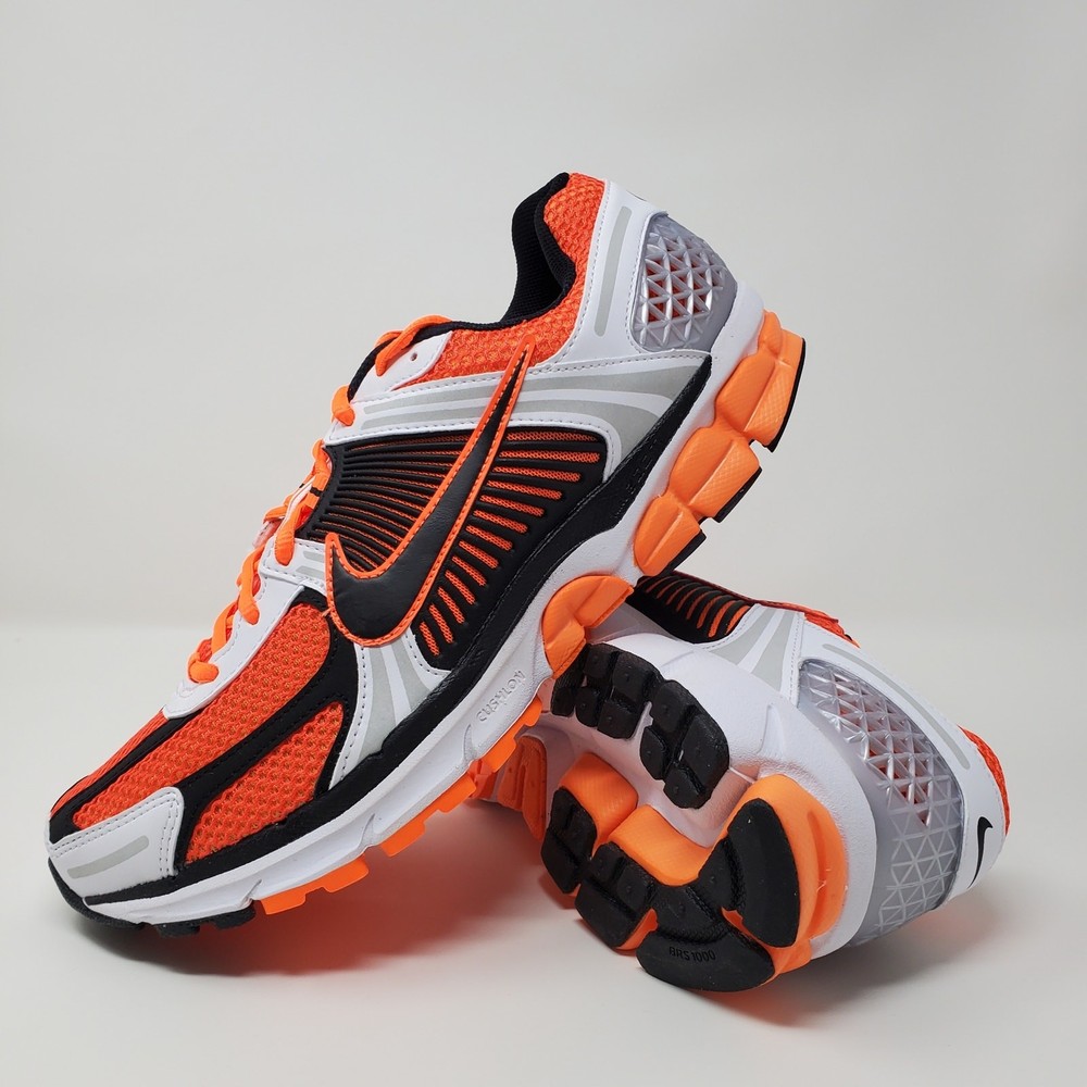Nike Zoom Vomero 5 Orange Black White FB9149-800 Men's Size 10