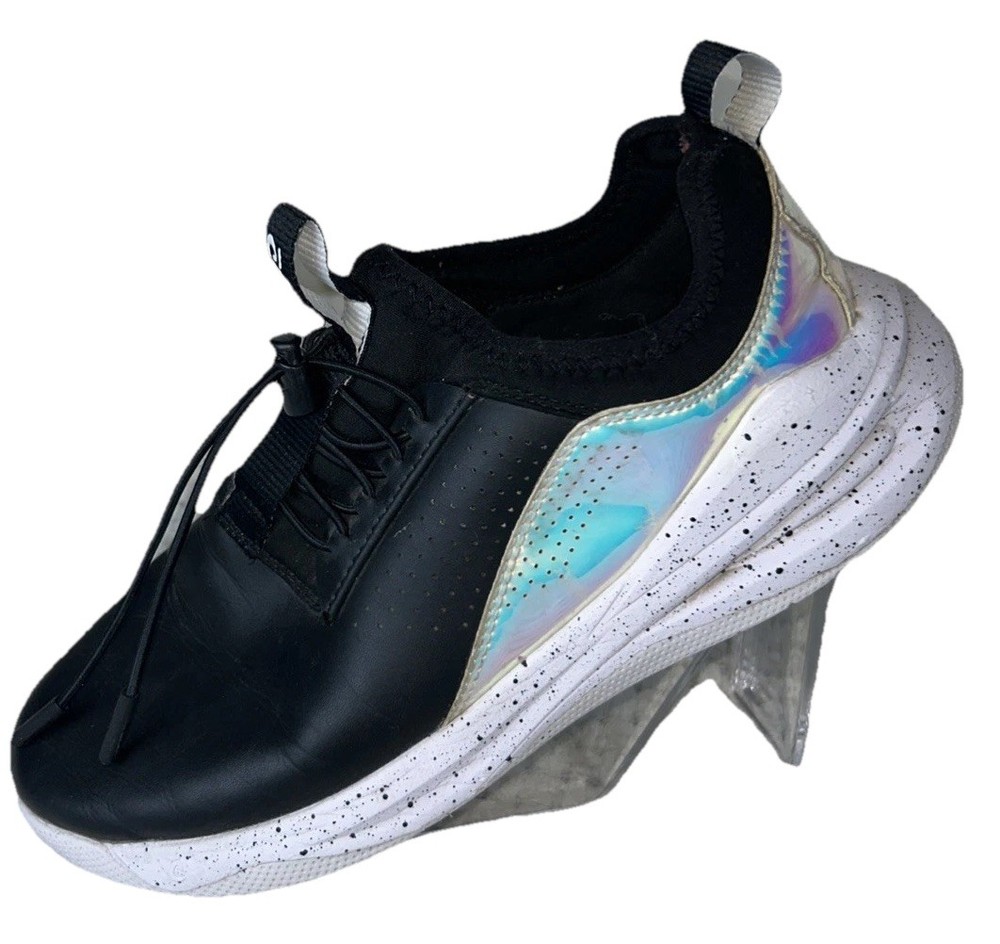 Clove Black Holographic Limited Edition 2022 Nursing Shoes Sneakers Women’s- 8