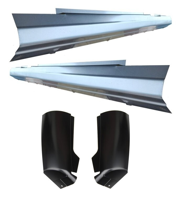 Rocker Panels & Cab Corners GMC Sierra Crew Cab 4 Door 2007-2013 1500