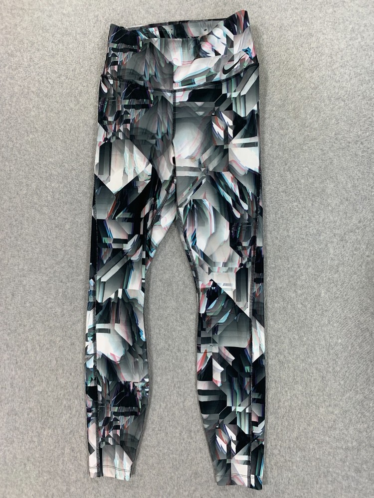 Nike Dri-Fit Womens Compression Tights Small Full Length