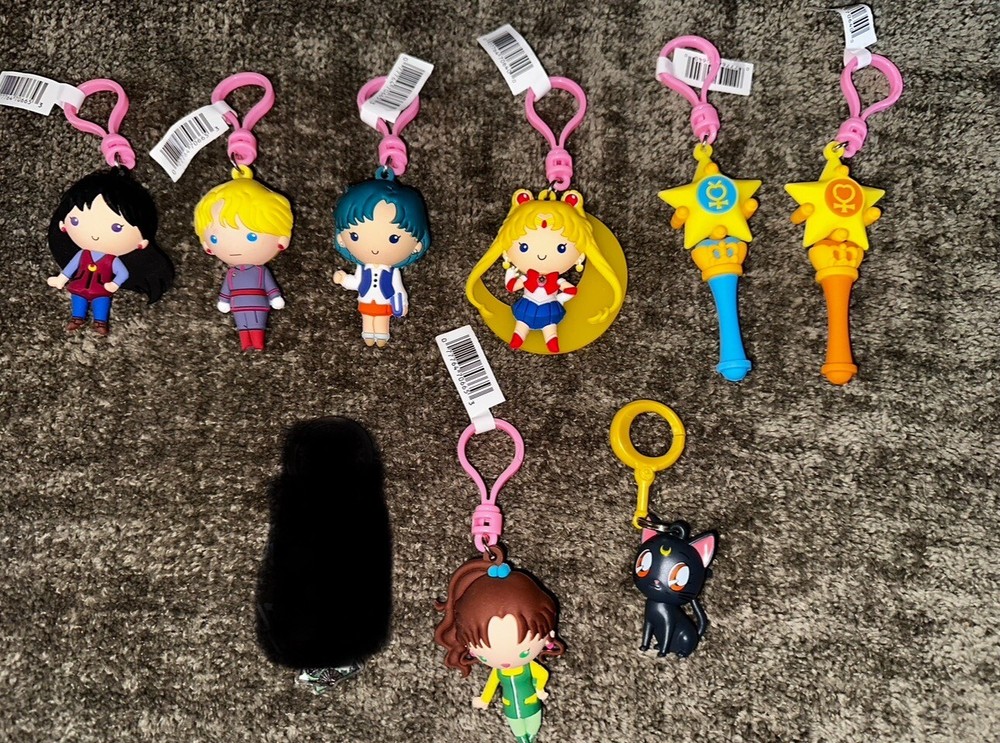 Anime Key Chains Back Pack Clips Japanese
