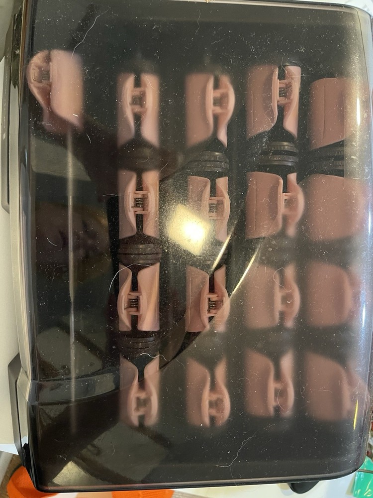 Remington T Studio Heated Ceramic Hot Rollers Set with 17 Rollers and Clips