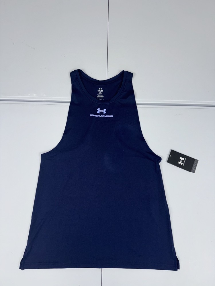 NWT Under Armour Men's Vanish Energy Tank Top Navy $40 MSRP Pick Size