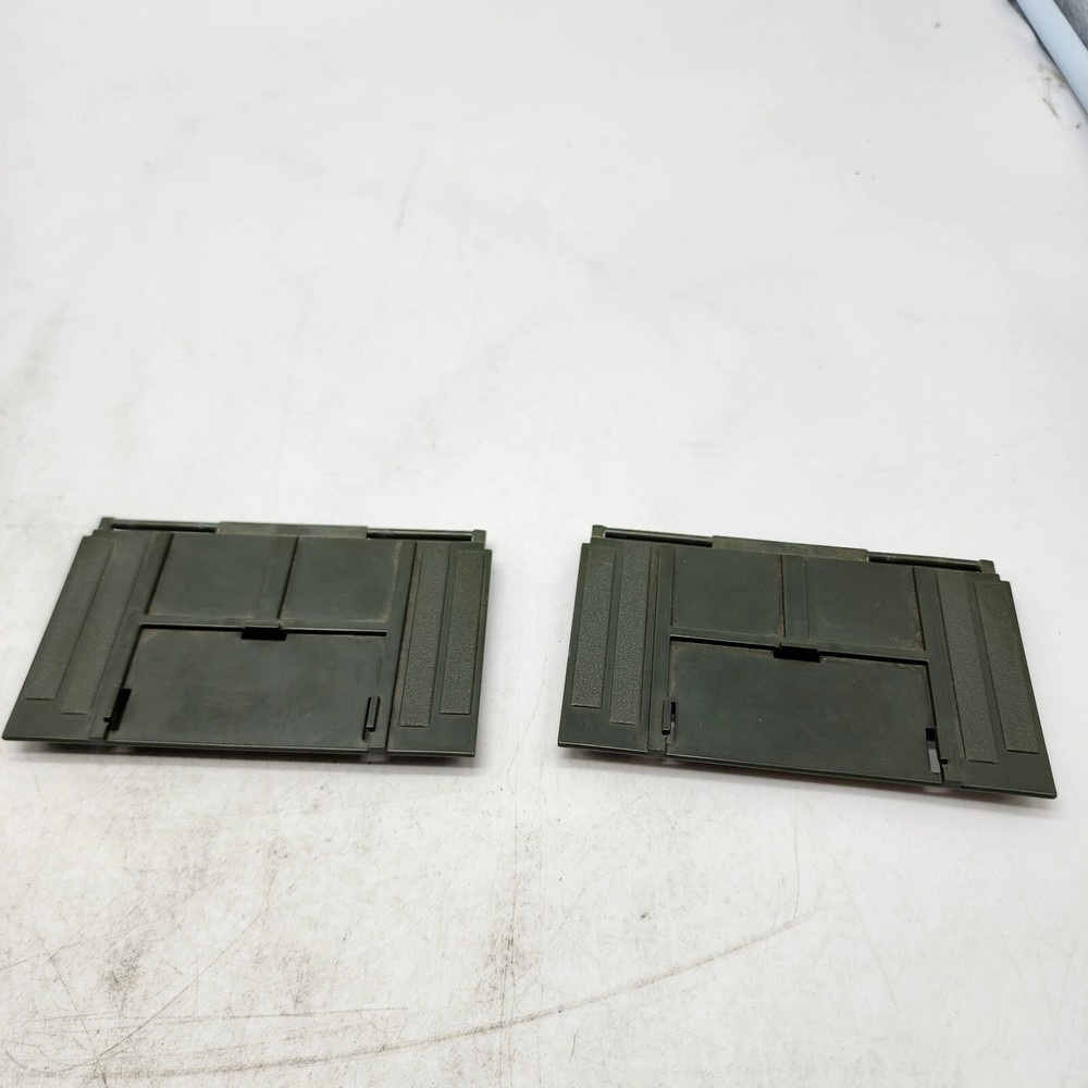 Lot Of 2 Gi Joe Vintage 1988 Rolling Thunder Parts Top Blast Door Unbroken