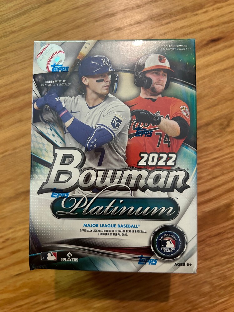 2022 Topps Bowman Platinum Baseball Blaster Box Factory Sealed