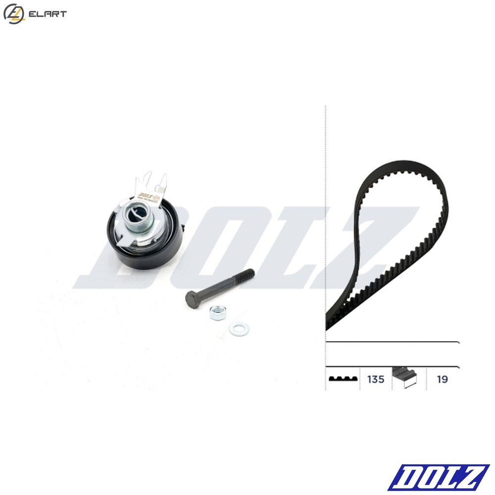 TIMING BELT KIT SKD031 FOR VW PANEL/II/Box/Body/MPV VAN/CADDY GOLF/III/Mk 1.3L