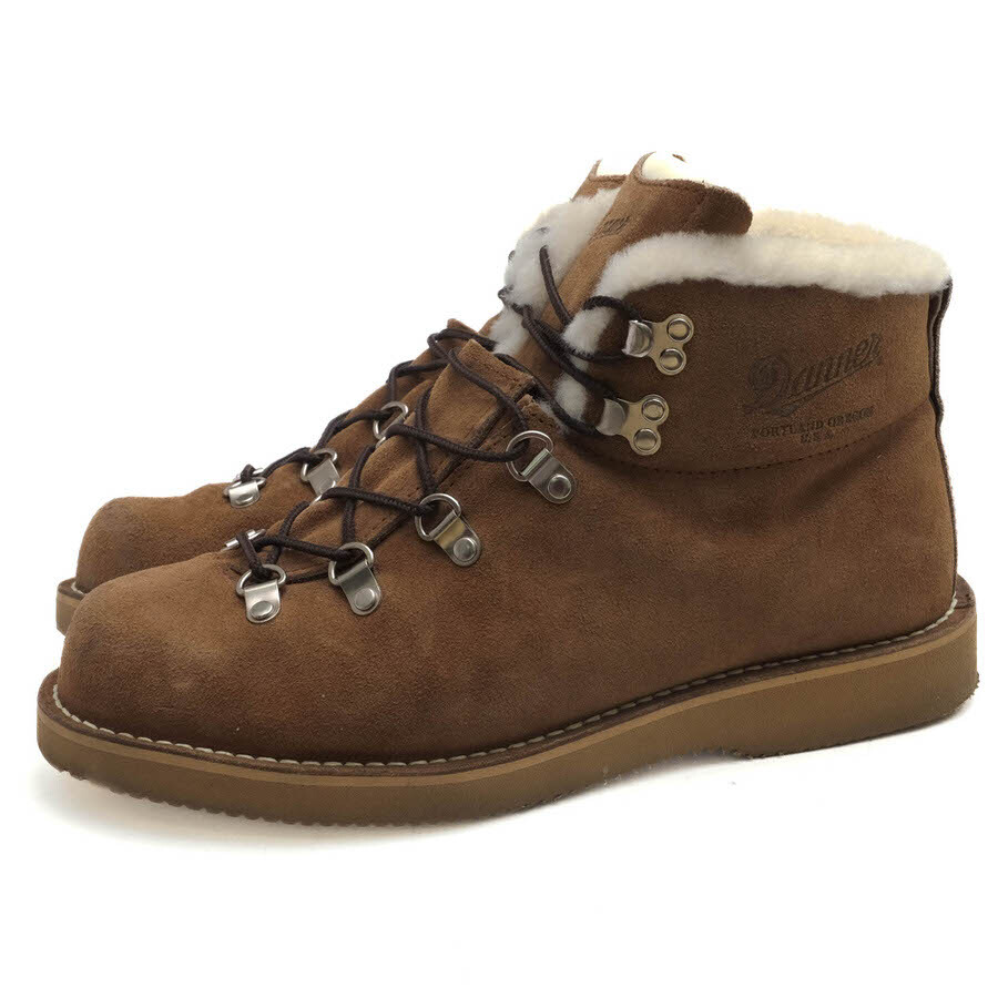 Danner Mountain Boots DS10024X Cowhide Brown Vibram Boa Hiking US8