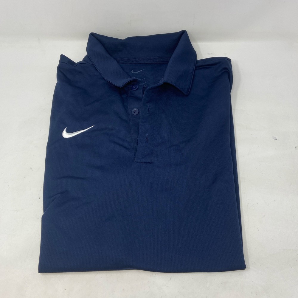 Nike Men’s Dri-FIT Franchise Polo Shirt CI4470-419 - College Navy - Size M