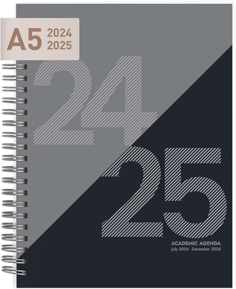 Rileys 18-Month Academic Planner 2024-2025 - Weekly & Monthly Agenda 8x6 inch