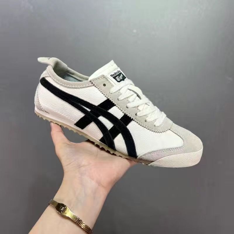 Onitsuka Tiger Mexico 66 Sneakers Birch/Black - Vintage Men Women