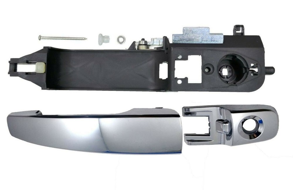 fits 2008 to 2011 Ford Focus Exterior Door Handle w Base Front Left Chrome