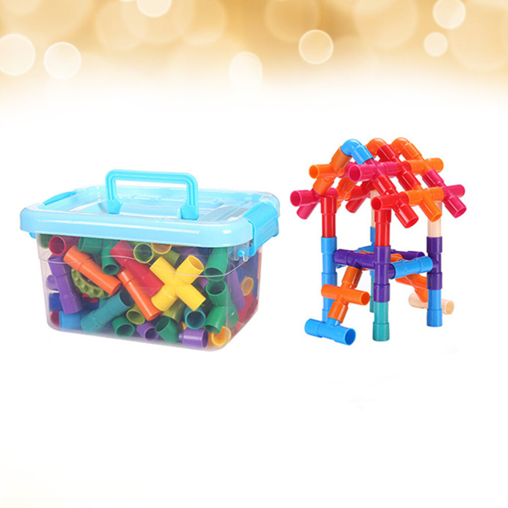 Tube Puzzle Toy Pipeline Building Blocks Men and Women Child