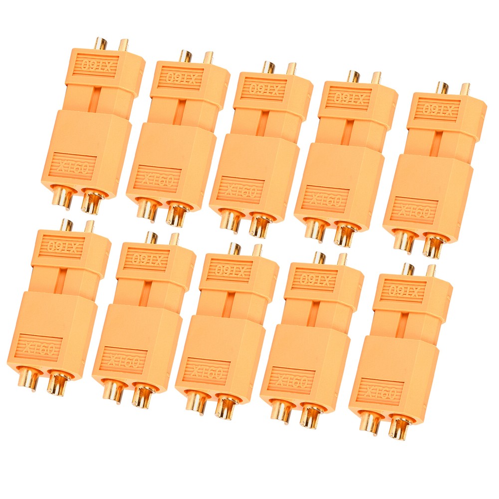 10 Pairs XT60 Male Female Connectors for RC Drone FPV Racing Battery