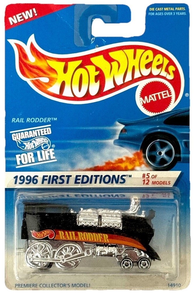 HOT WHEELS RAIL RODDER #370 1996 FIRST EDITIONS VINTAGE