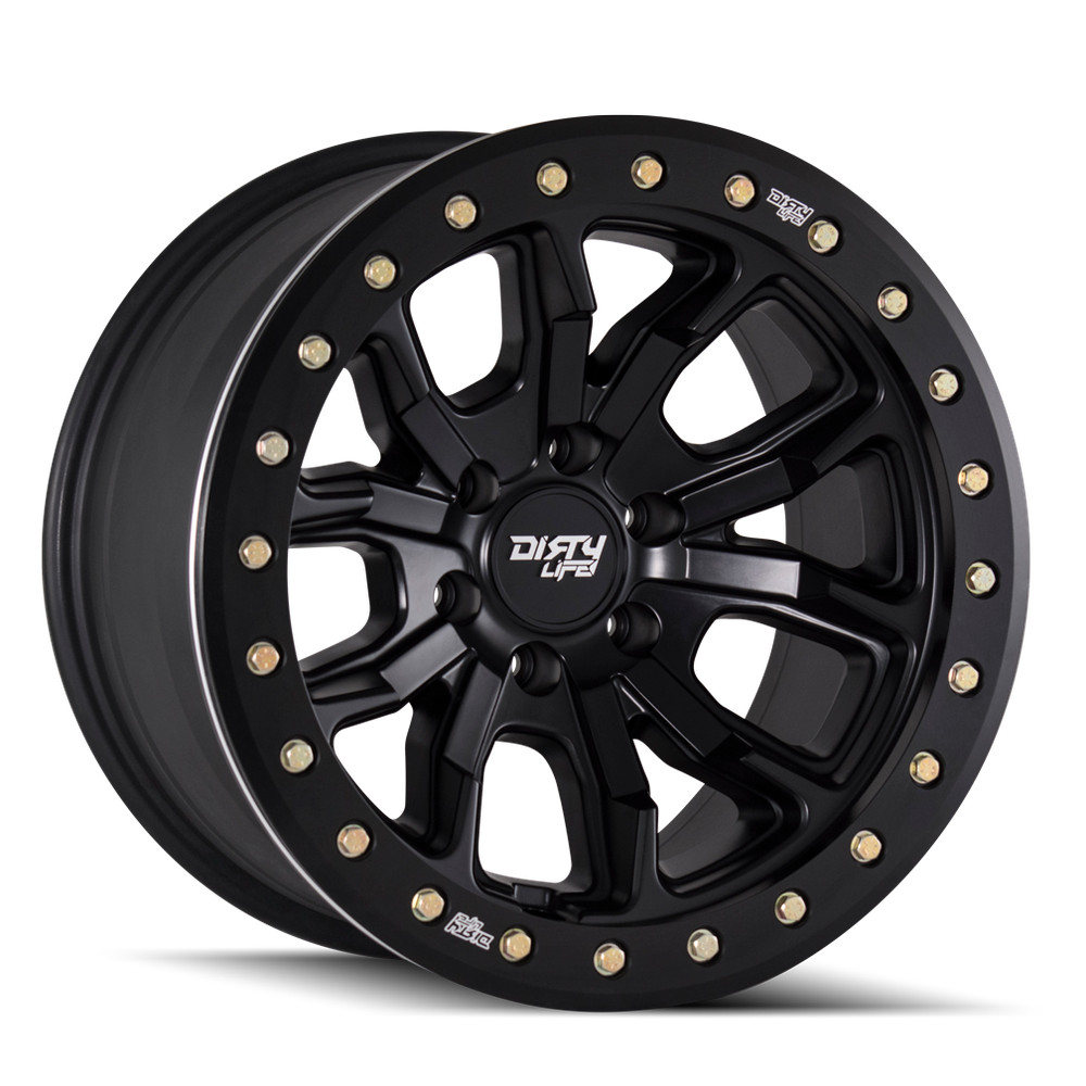 Dirty Life Dt-1 9303 Satin Black 17X9 5-139.7 -38Mm 108Mm