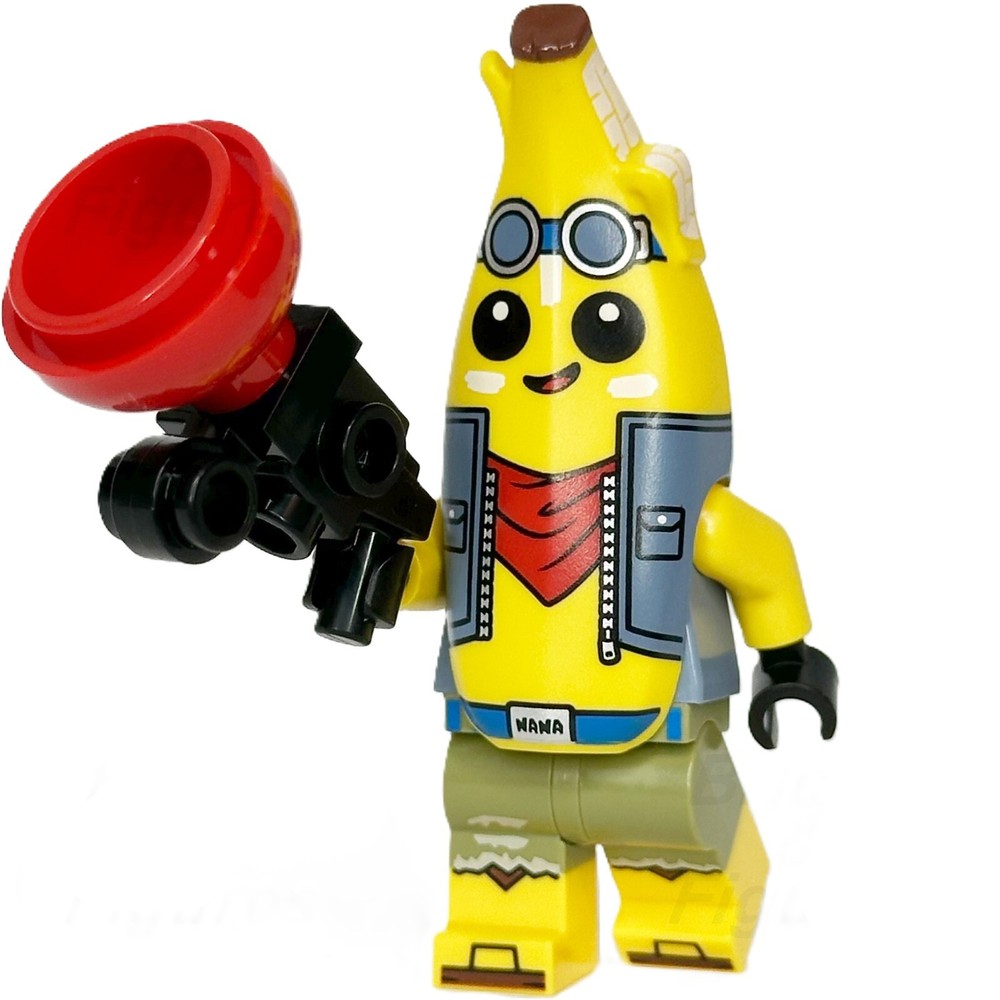 LEGO Fortnite Adventure Peely Minifigure Banana Outfit Character
