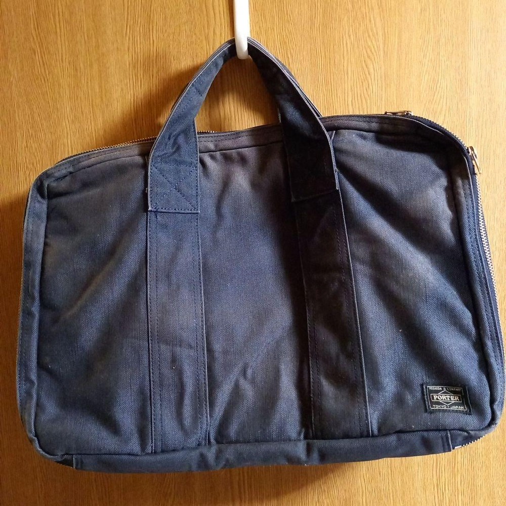 Porter Navy Canbus Briefcase
