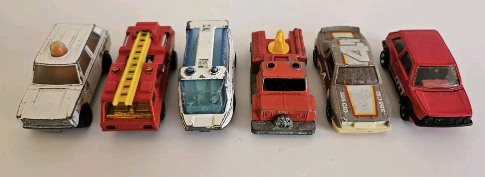 Lot Of 6 Vintage Matchbox Cars - Various Conditions
