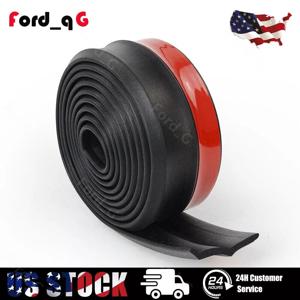 2.5M Universal Front Bumper Lip Splitter Body Spoiler Chin Skirt Protector