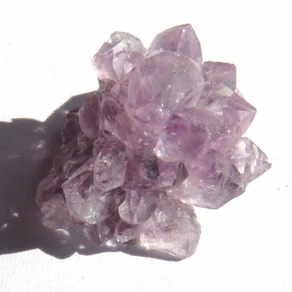 Druzy Amethyst Rose Flower Stalactite Tip VR351