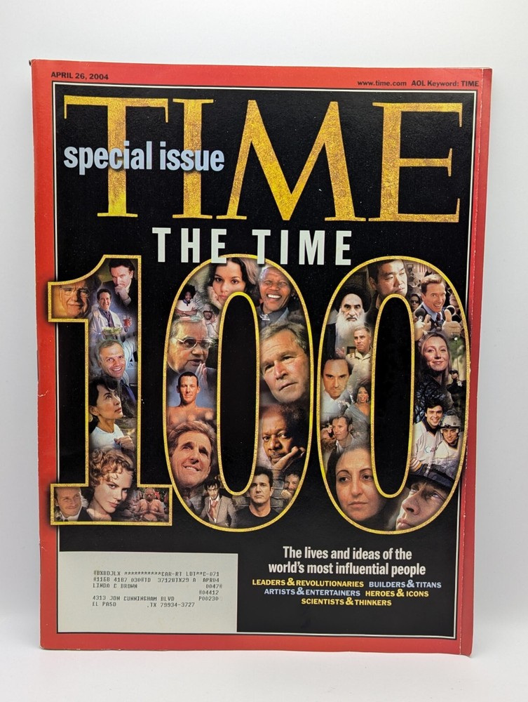 TIME Magazine - Apr 26, 2004 - 100 Most Influential People - VG