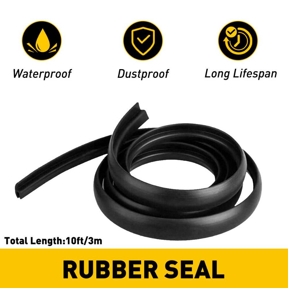 3m Car Door Trunk Seal Strip L Weather Shape Edge Strip Decoration Accessories