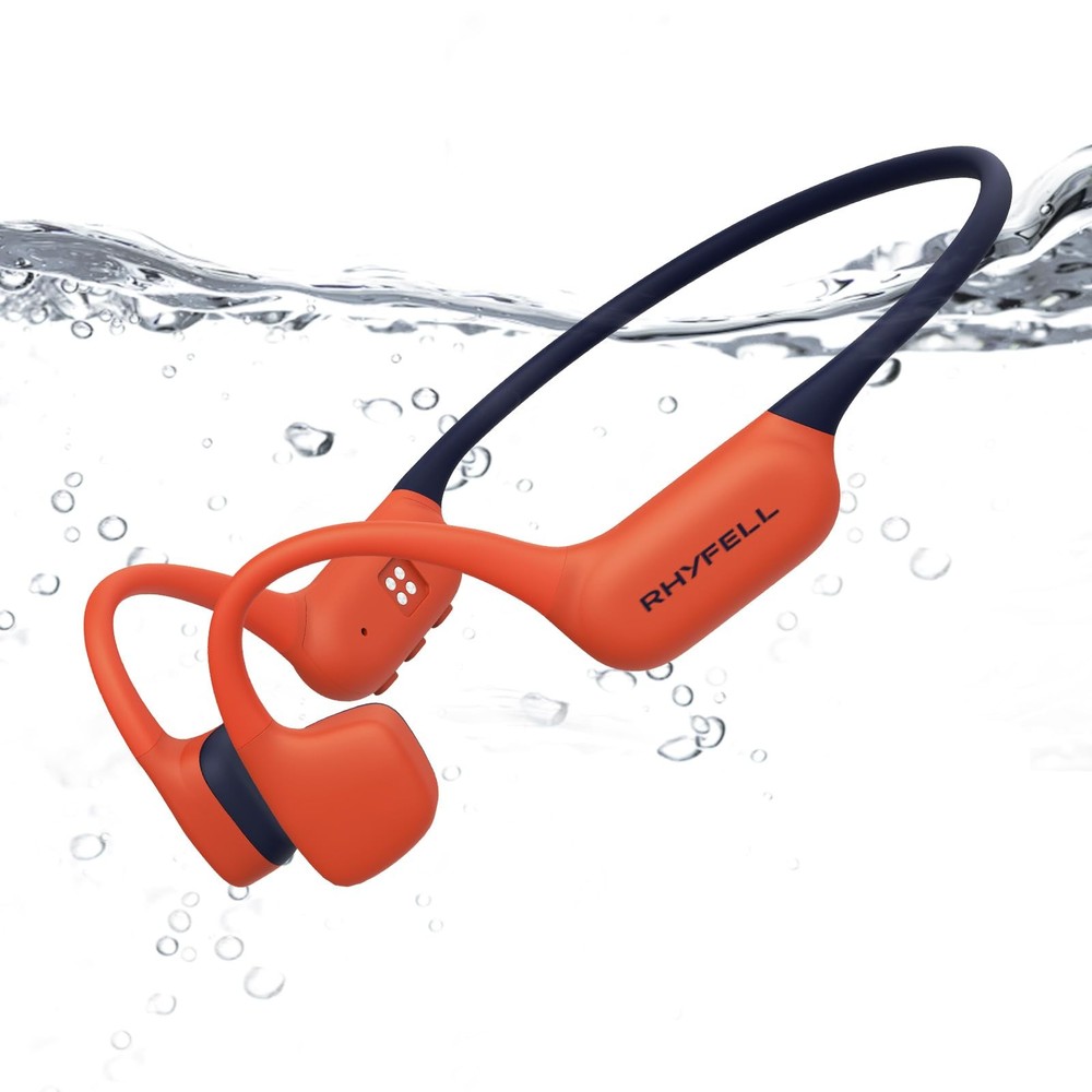 Bone Conduction Headphones, IP68 Waterproof Headphones with MP3 Mode 32GB Mem...