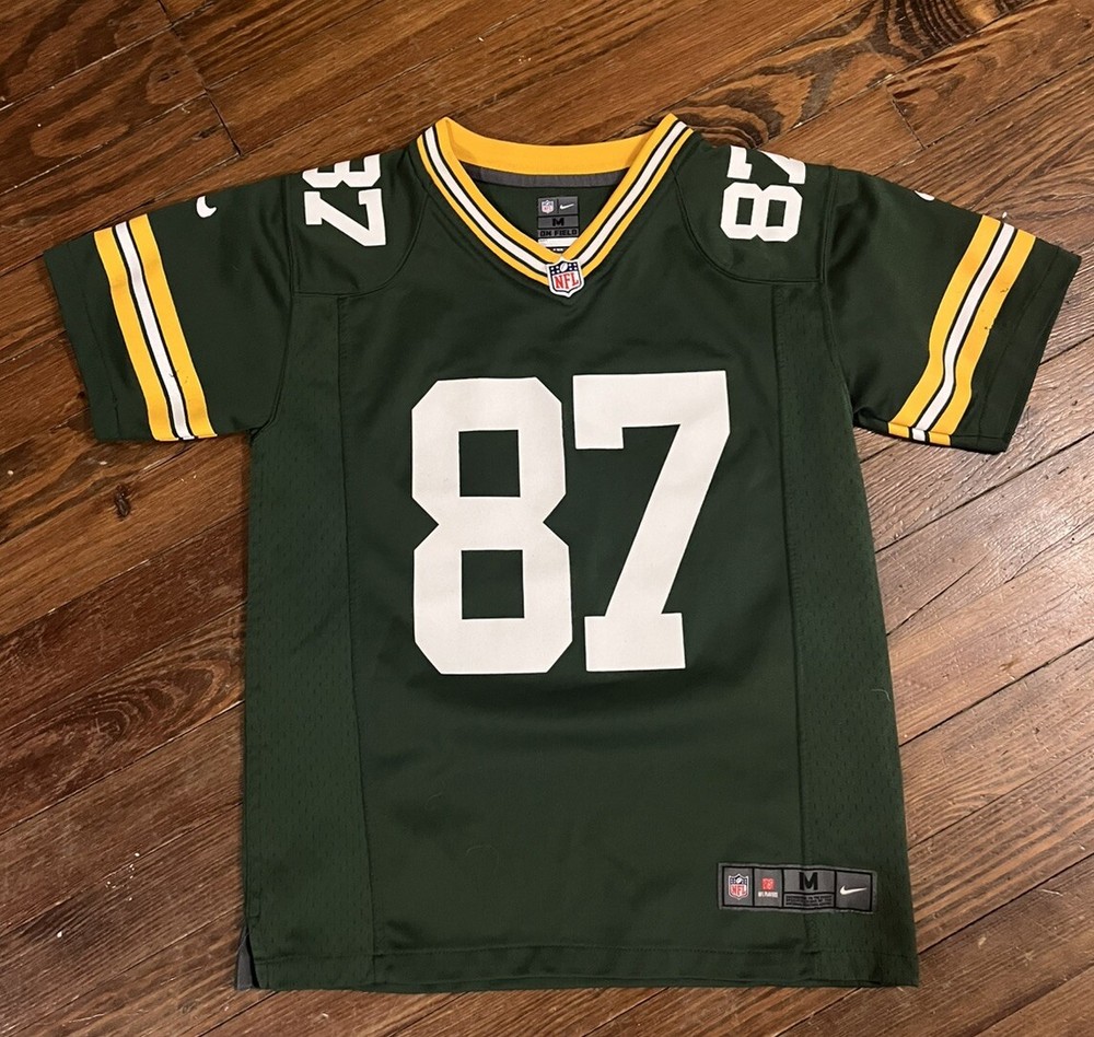 Green Bay Packers Jordy Nelson #87 Nike On Field Jersey Size Youth M
