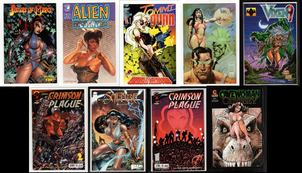 GOOD GIRL/BAD GIRL LOT OF 9 (9.6/9.8 NM+/MT AVERAGE) VARIOUS TITLES/SHIPS FREE!