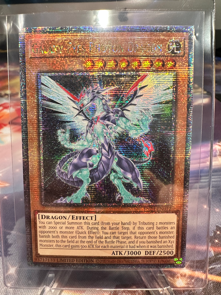 Galaxy-Eyes Photon Dragon TN23-EN012 YuGiOh 25th Anniv Tin Dueling Heroes Ultra Rare