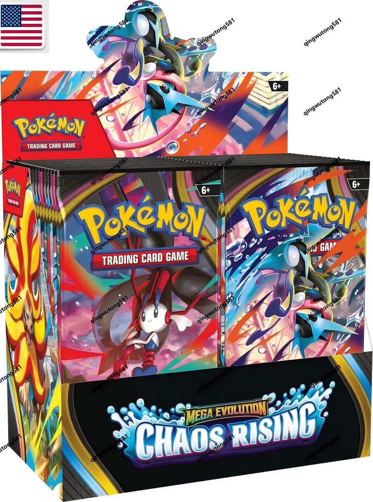 Pokemon Chaos Rising Booster Box New Sealed Limited time-image