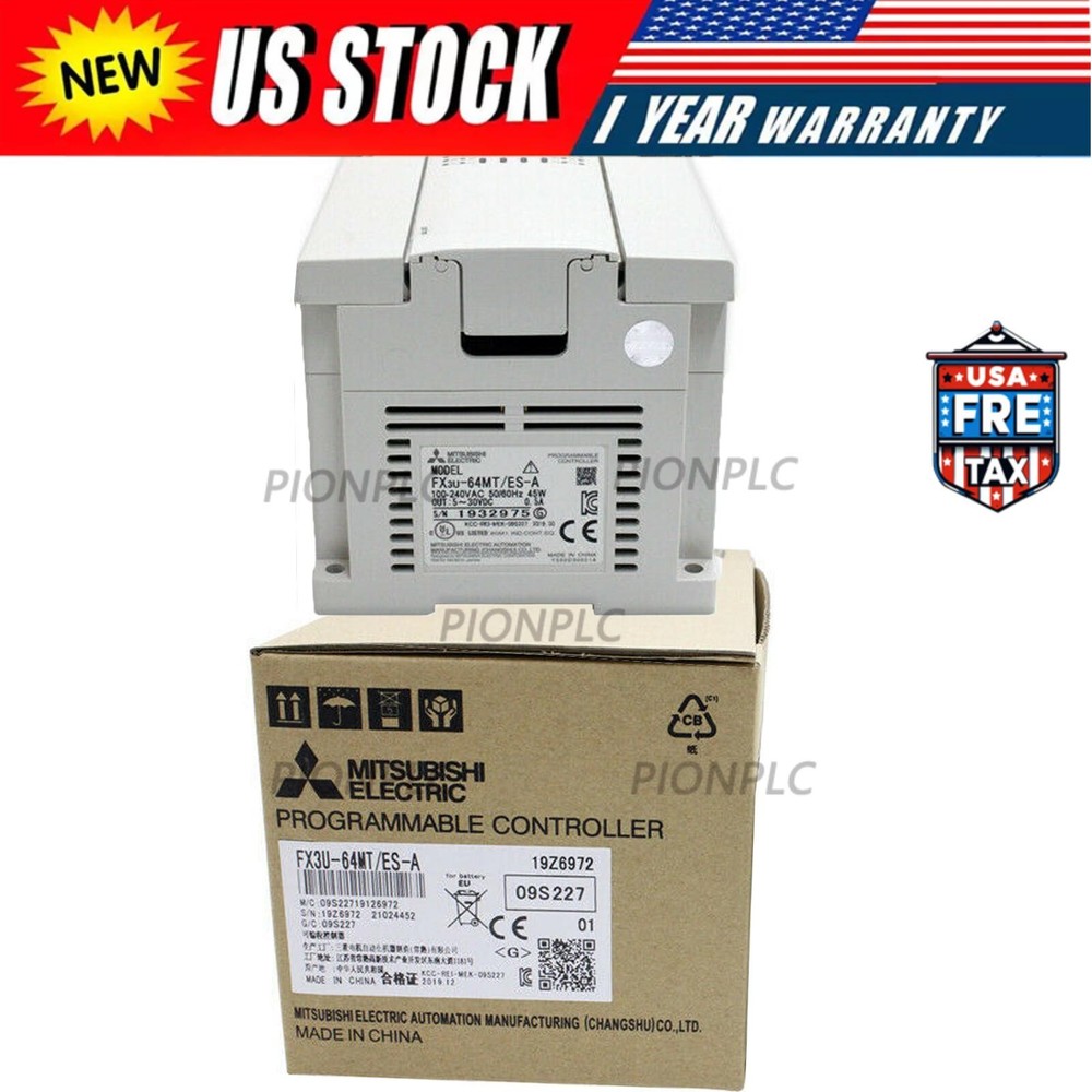 FX3U-64MT/ES-A Mitsubishi Programmable Logic Controller PLC Module US Free TAX