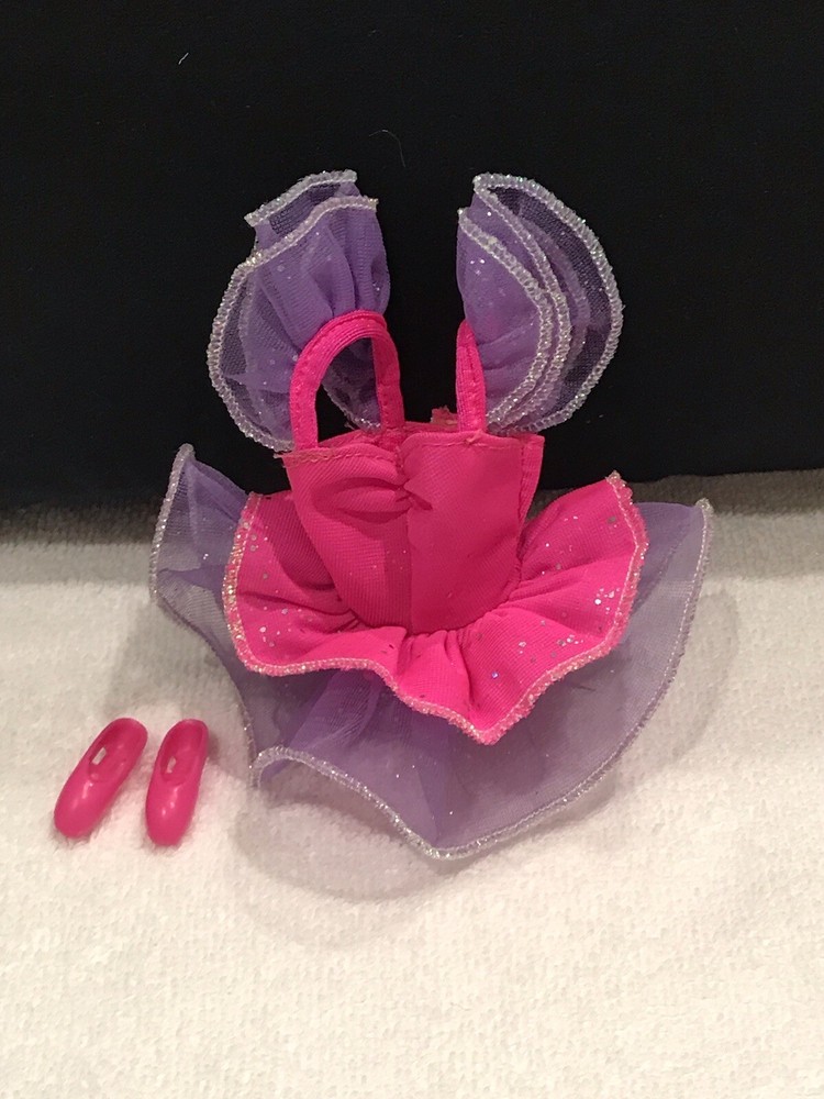 Barbie My First Barbie Fashions Ballerina Tutu Ballet Slippers Mattel No Doll