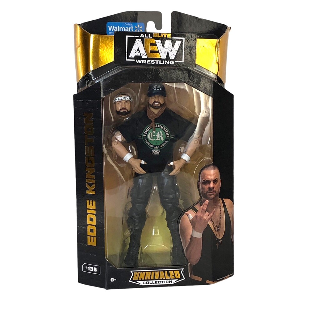 AEW Unrivaled Collection Eddie Kingston Figure #135 Jazwares Walmart Exclusive