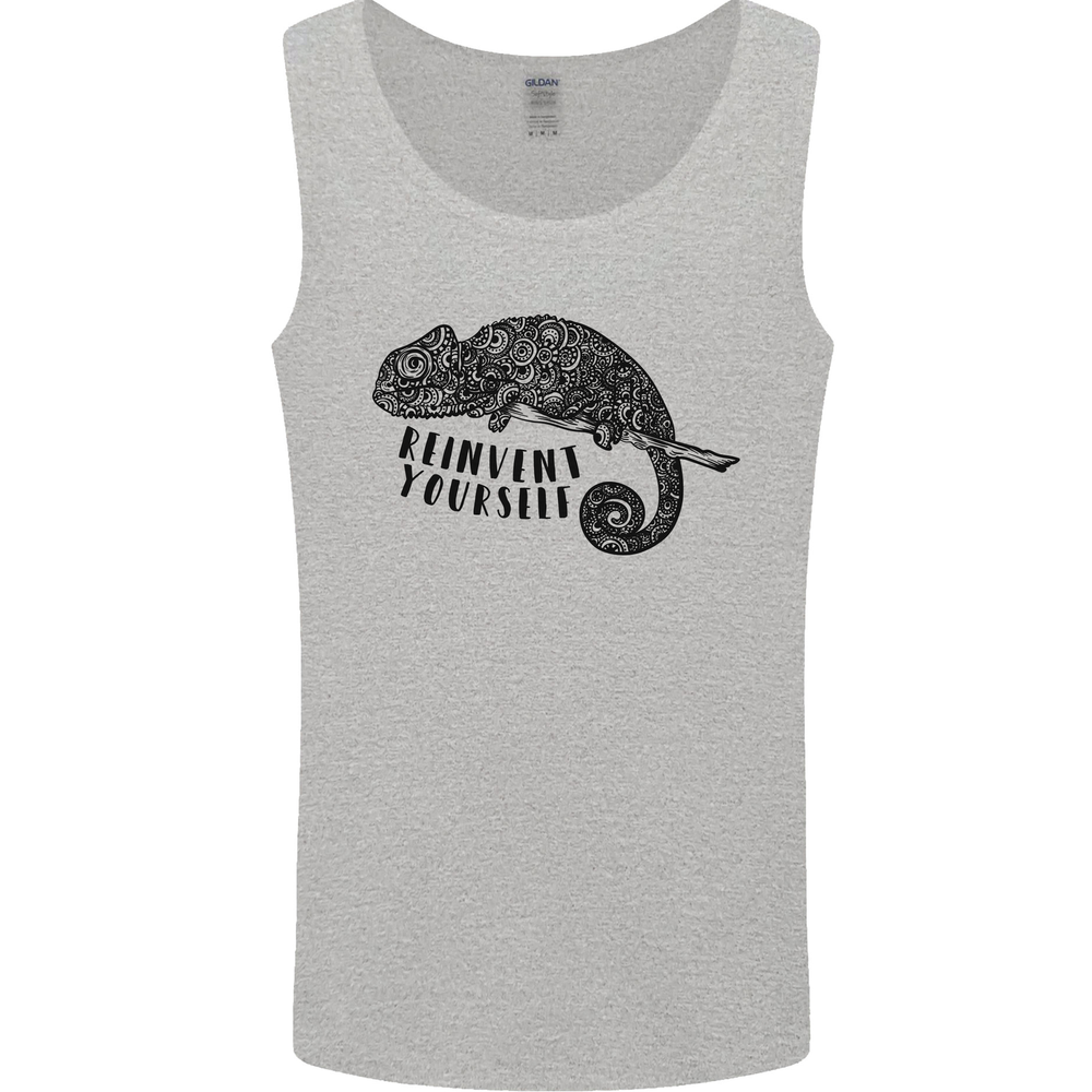 Chameleon Reinvent Yourself Mens Vest Tank Top