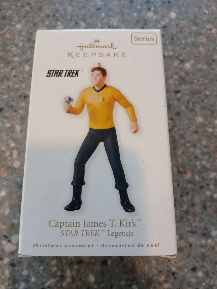 NEW HALLMARK 2010 * STAR TREK LEGENDS* CAPTAIN JAMES T. KIRK