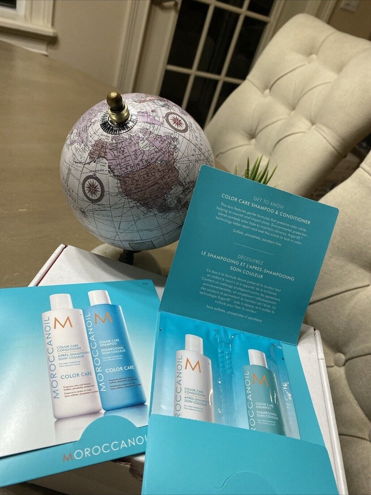 Moroccanoil Color Care Shampoo & Conditioner Samples 0.35 oz Duo Pack