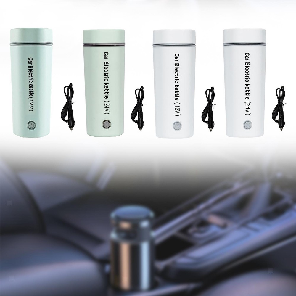 Car Heating Cup Anti Dry Protection Travel Electric Kettle for Tea Coffee