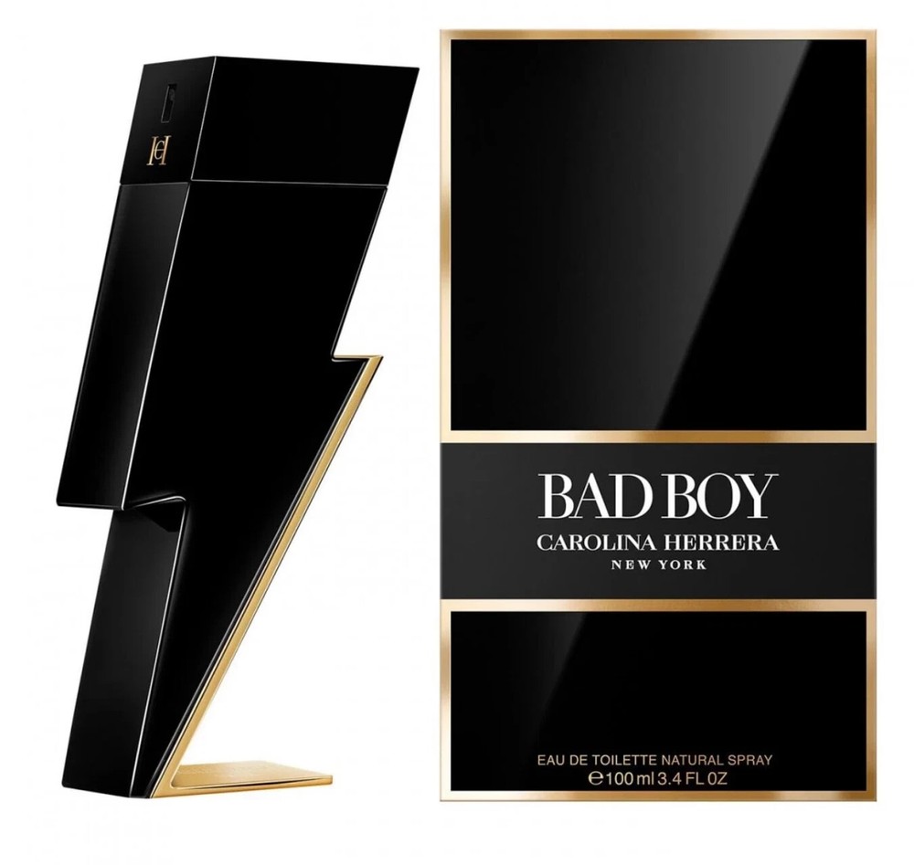 Carolina Herrera Bad Boy EDT 100ml / 3.4 oz Brand NEW Sealed