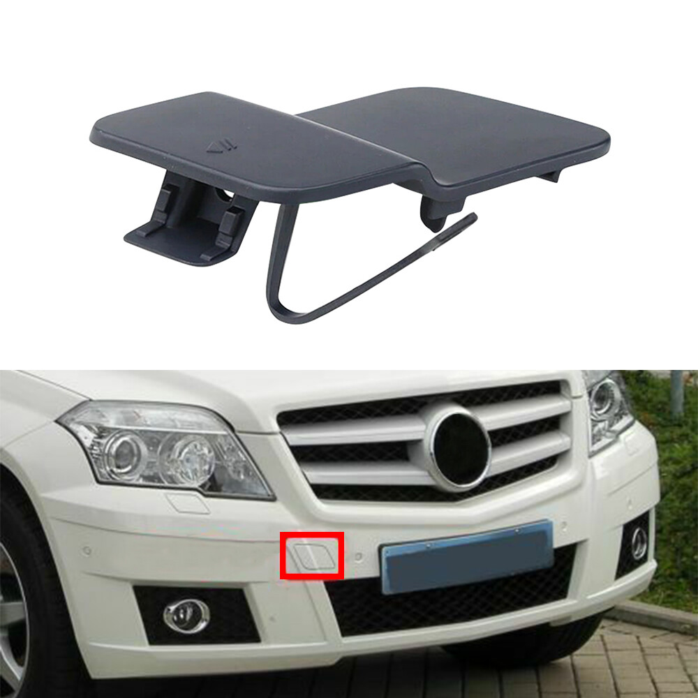 Benz X204 GLK300 GLK350 2008-2013 Front Bumper Tow Hook Cover Cap Replacement