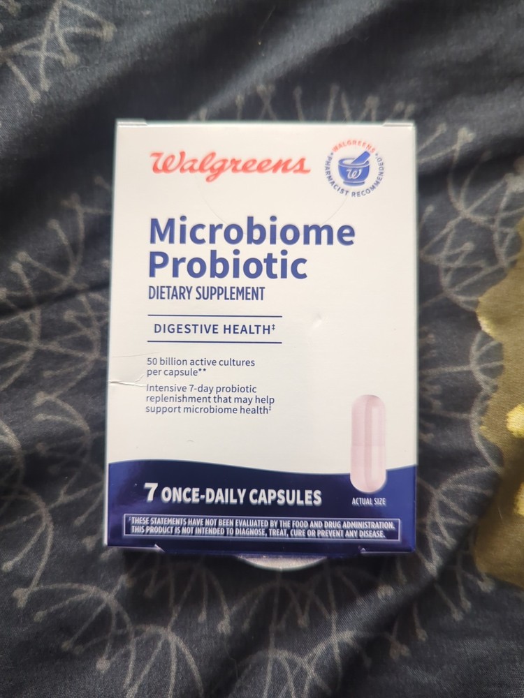 Walgreens Microbiome Probiotic Once-Daily Capsules | Digestive Health