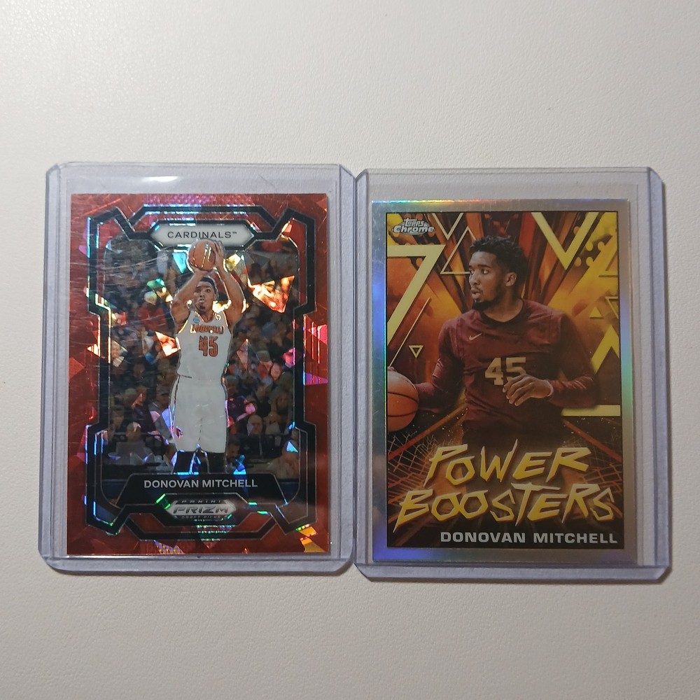 Donovan Mitchell 2 Card Lot