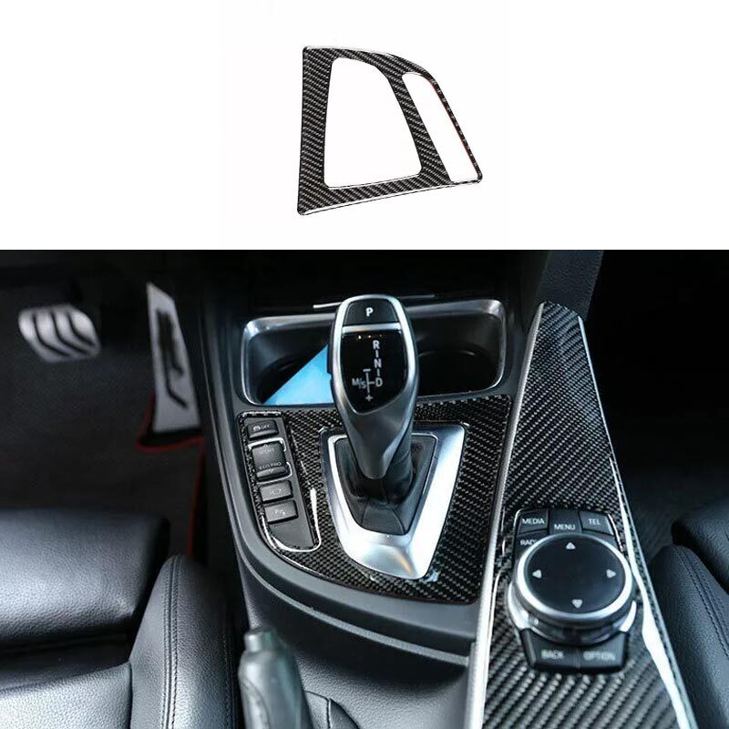 Real Carbon Fiber Real Carbon Fiber Car Central Console Car For BMW 3-4 Series