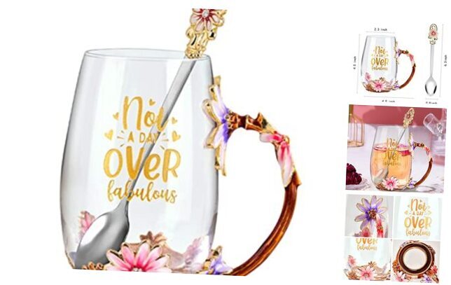 Birthday Gifts for Women Mom Tea Cup Unique Friendship Mothers Gifts for Her