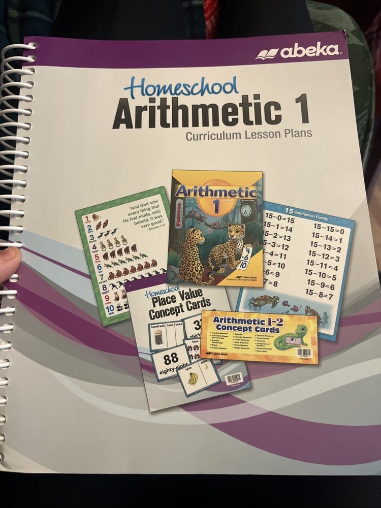 Homeschool Arithmetic 1 Curriculum Lesson Plans