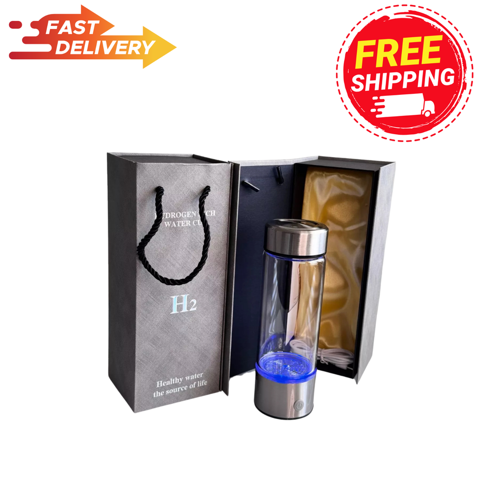 Portable Hydrogen-Rich Alkaline Water Ionizer Cup USA Genuine 100%